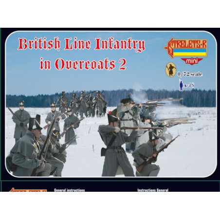Figurine Infanterie Brit. Overcoats 2 1/72