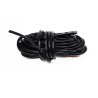 Chargeur pour accu pour appareil radiocommandé Fil silicone AWG8 8.3mm2 Noir longueur 5m