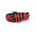 Charger for accusation for radio -controlled Silicone wire AWG14 2.12mm2 red+black length 1m | Scientific-MHD