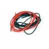 Chargeur pour accu pour appareil radiocommandé Fils silicone AWG20 0.50mm2 Rouge+Noir Longueur 1m