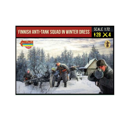 Figurine Finnish Anti-Tank Squad Winter 1/72