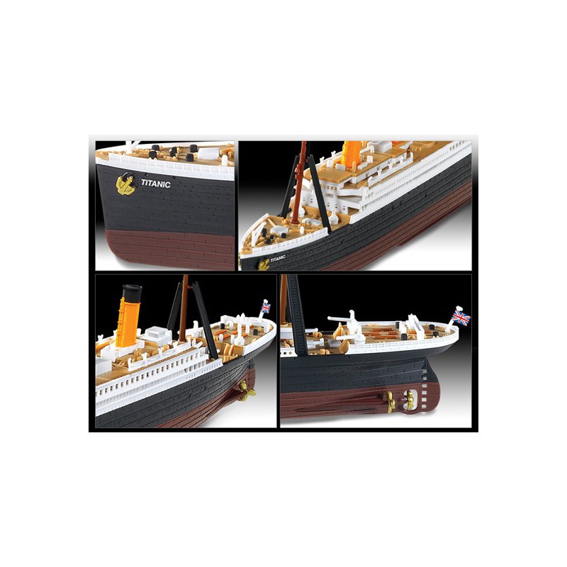 Maquette de Bateau en plastique RMS TITANIC 1/1000 Maquette de Bateau en plastique RMS TITANIC 1/1000
