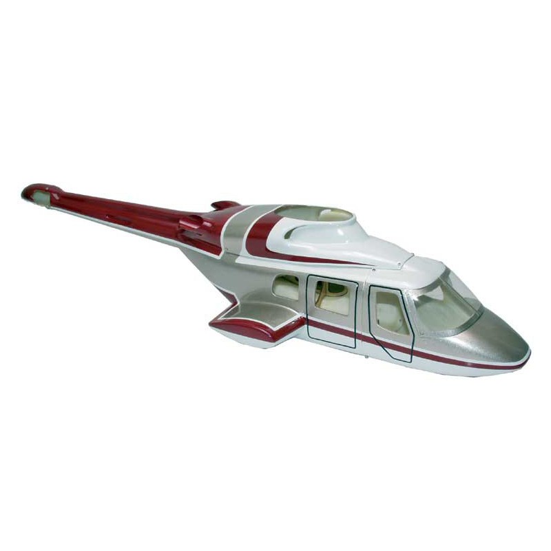 Accessoire pour hélicoptère radiocommandé FUSELAGE BELL 222