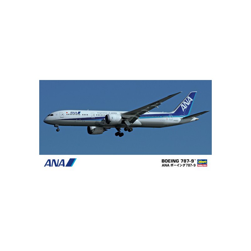 Maquette d'avion en plastique ANA B787-9 1/200
