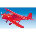 Staggerwing Red Radio Flugzeug | Scientific-MHD