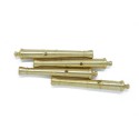 Accastillage de bateau Futs de canon en laiton 6x40mm (4pcs)