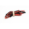 Charger for battery for radio -controlled thermo Diam sheaths. 1.5mm red+black 2x50cm | Scientific-MHD