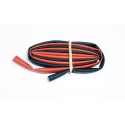 Charger for battery for radio -controlled thermo Diam sheaths. 6mm red+black 2x50cm | Scientific-MHD