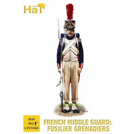 Figurine Garde Moyenne Française 1/72