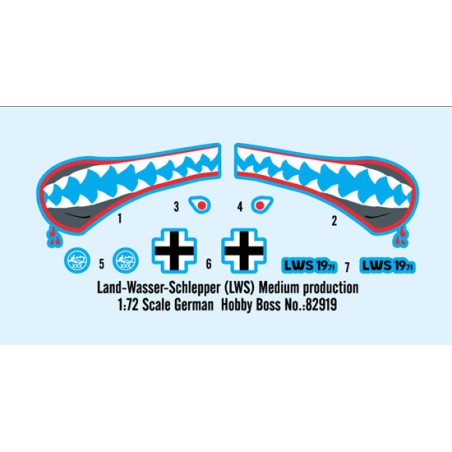 LWS Medium Prod 1/72 Kunststofftankmodell | Scientific-MHD