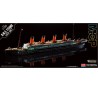 Maquette de Bateau en plastique R.M.S. TITANIC + Leds 1/700