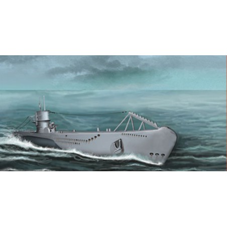 Maquette de Bateau en plastique German Navy VII-B U-Boat 1/350