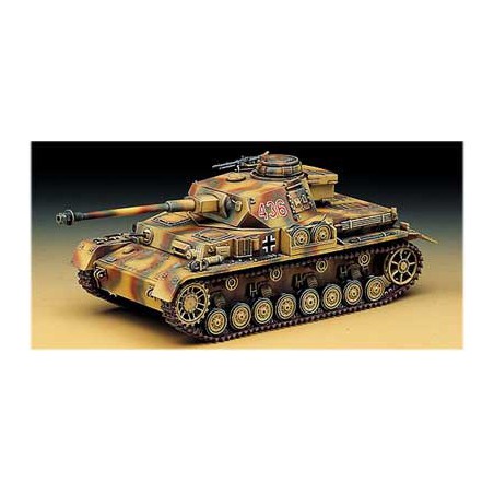 Maquette de Char en plastique Panzer IV H IV H 1/35
