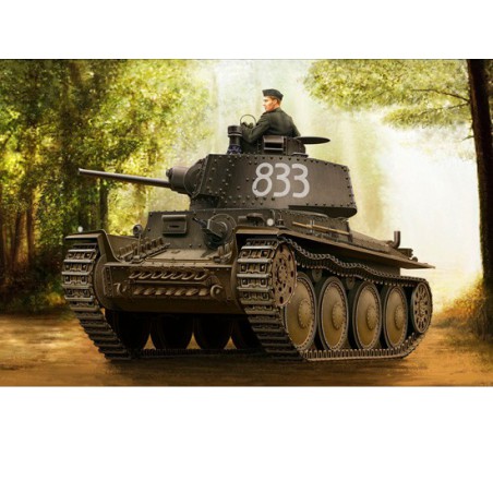 Maquette de Char en plastique Panzer Kpfw.38(t) Ausf.E/F 1/35