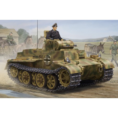 Maquette de Char en plastique Pzkpfw.I Ausf.F (VK1801) 1/35