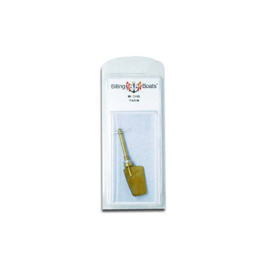 Accastillage de bateau Gouvernail en laiton 22x77mm (1pc) Accastillage de bateau Gouvernail en laiton 22x77mm (1pc)