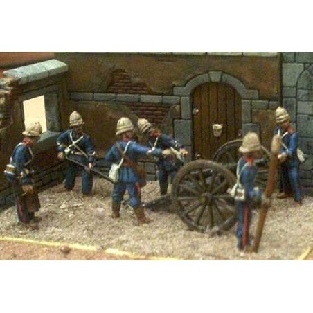 Colonial war artillery figurine | Scientific-MHD