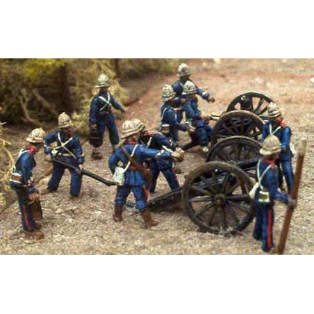 Colonial war artillery figurine | Scientific-MHD