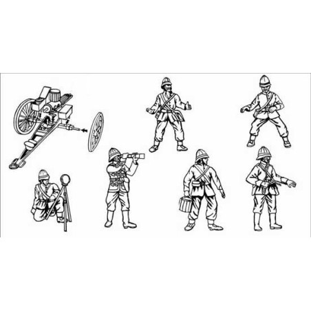 GATLING GUN 1/72 figurine | Scientific-MHD