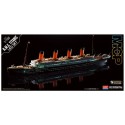 Maquette de Bateau en plastique R.M.S. TITANIC + Leds 1/700