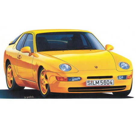 Porsche 968 CS 1/24 plastic car cover | Scientific-MHD