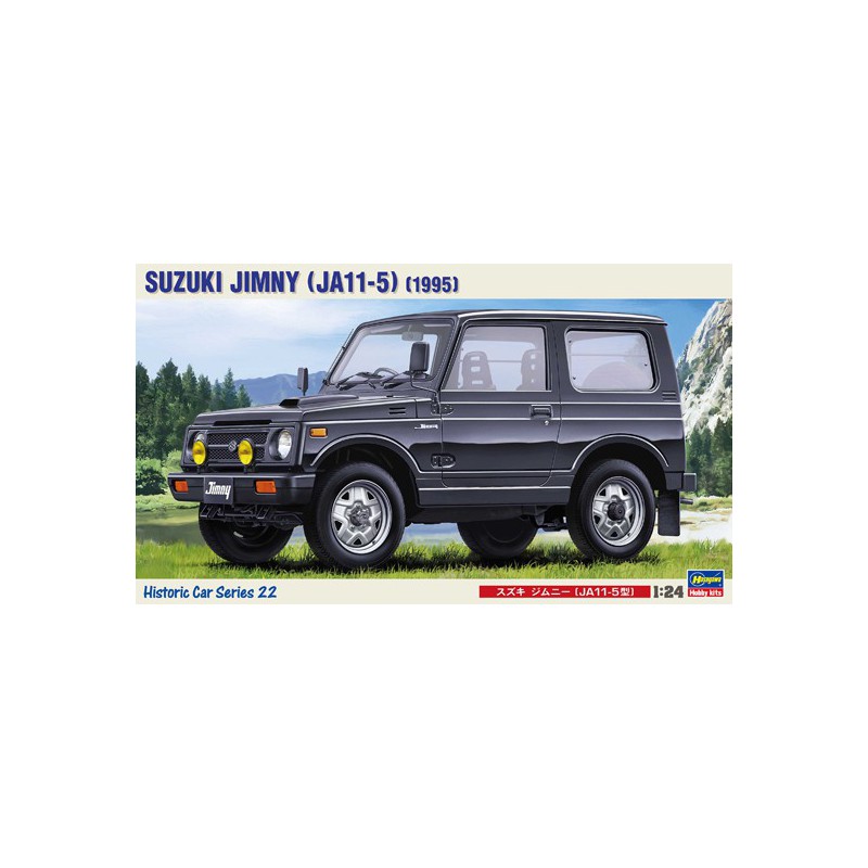 Maquette de voiture en plastique SUZUKI JIMMY 1/24