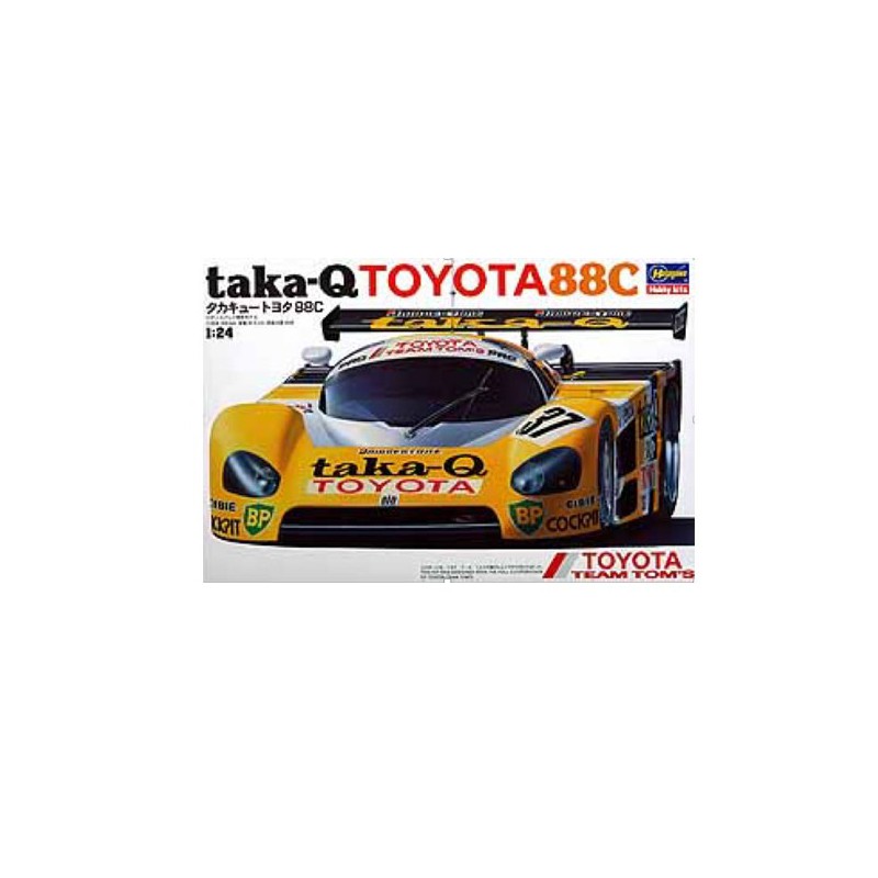 Maquette de voiture en plastique TAKA-Q TOYOTA 88C 1/24