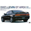 Maquette de voiture en plastique TOYOTA Corolla LEVIN GT 1/24