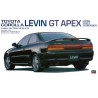 Maquette de voiture en plastique TOYOTA Corolla LEVIN GT 1/24