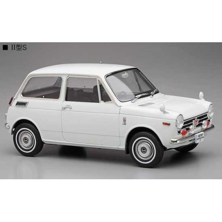 Maquette de voiture en plastique Honda N360 1/24