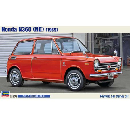 Maquette de voiture en plastique Honda N360 1/24