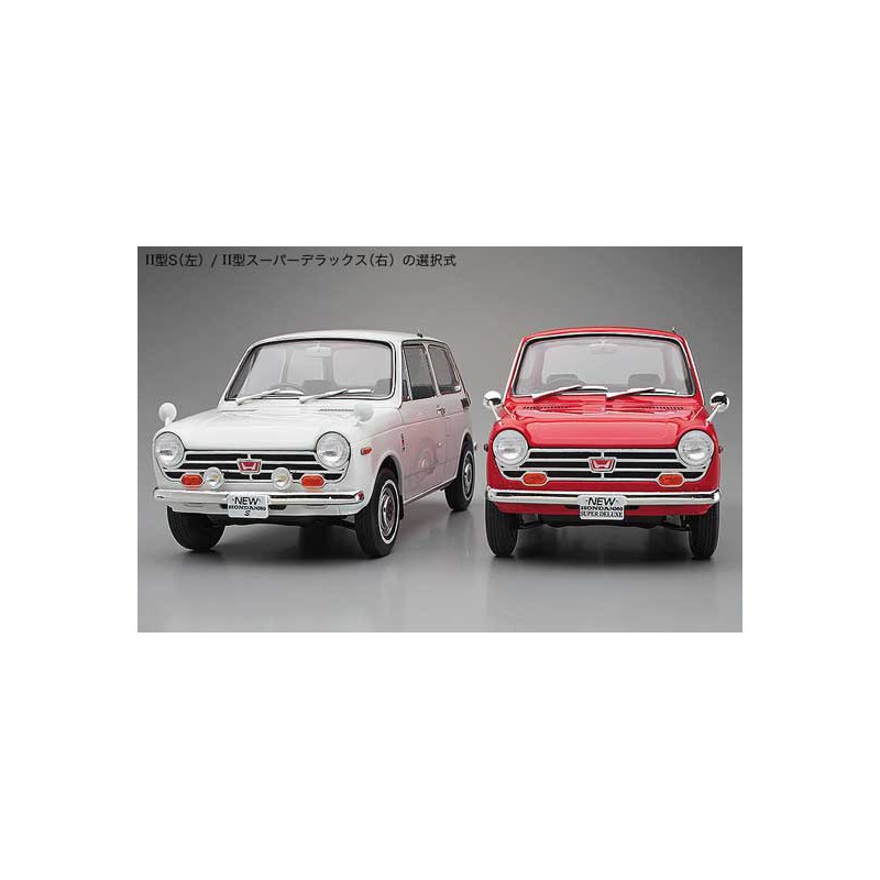 Maquette de voiture en plastique Honda N360 1/24