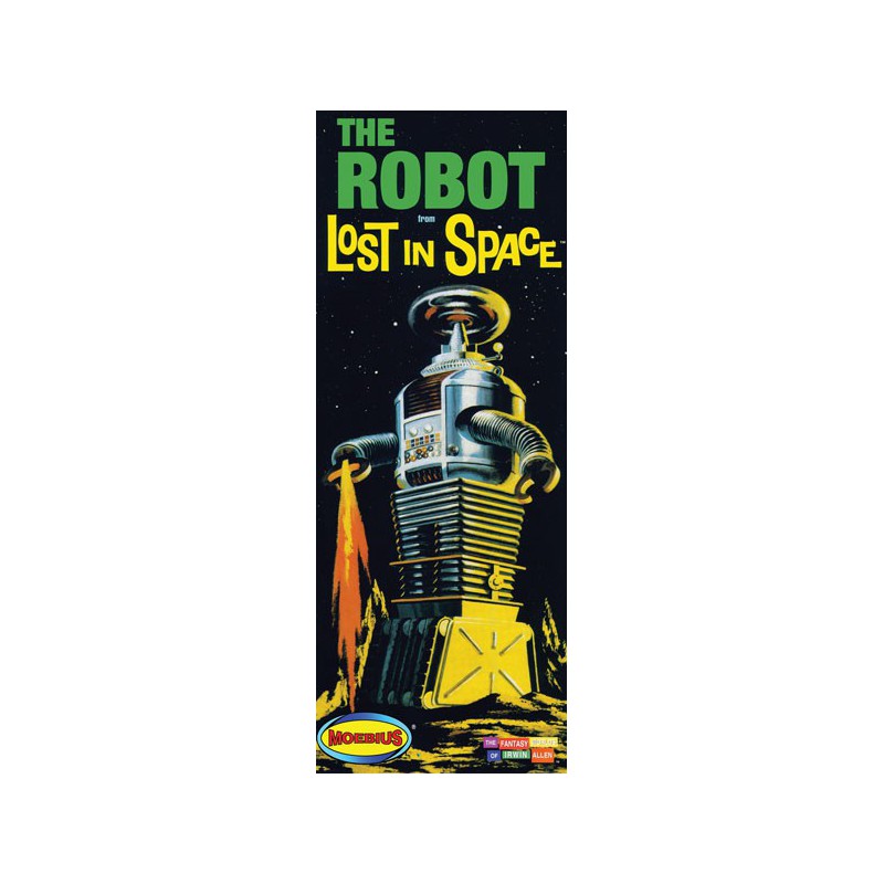 Modèle de science-fiction en plastique Lost in Space Robot 1/24