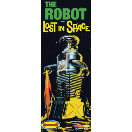 Modèle de science-fiction en plastique Lost in Space Robot 1/24