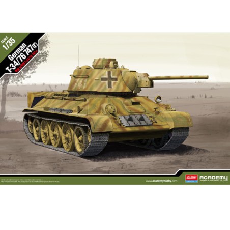 Kunststofftankmodell Deutsch T-34/76 747R 1/35 | Scientific-MHD