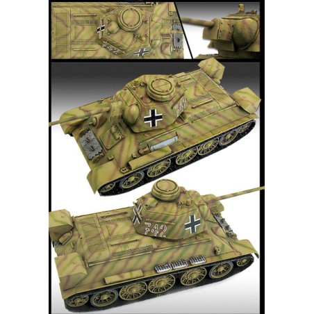 Kunststofftankmodell Deutsch T-34/76 747R 1/35 | Scientific-MHD