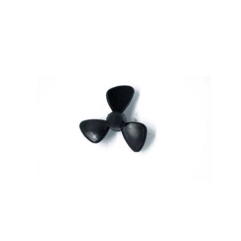 Accastillage de bateau Hélice tripale plastique gauche m2 20mm (1pc)