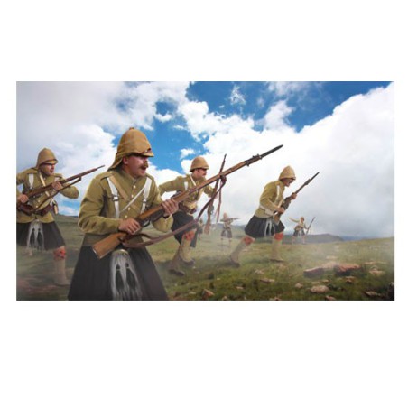 Figurine Highlanders in Attack 1899-1902 1/72