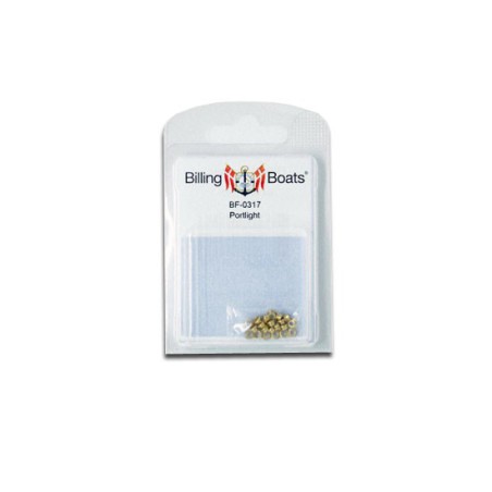 Accastillage de bateau Hublots en laiton 4,2mm (20pcs)