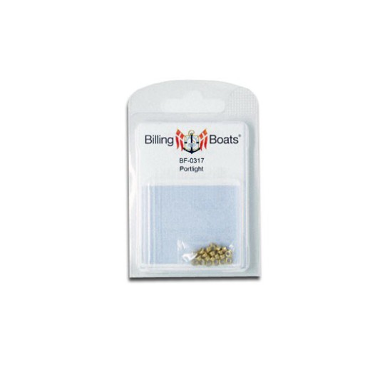 Accastillage de bateau Hublots en laiton 4,2mm (20pcs) Accastillage de bateau Hublots en laiton 4,2mm (20pcs)