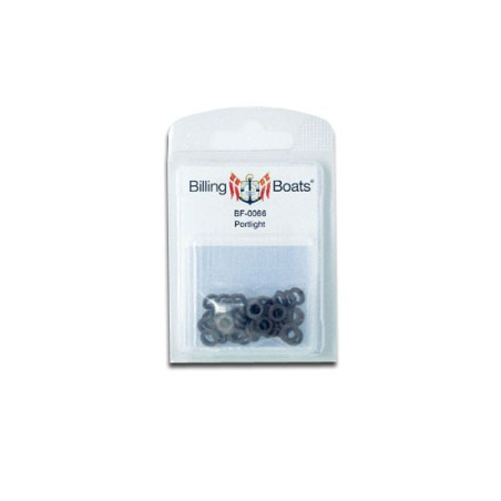 Accastillage de bateau Hublots 6mm (50pcs)