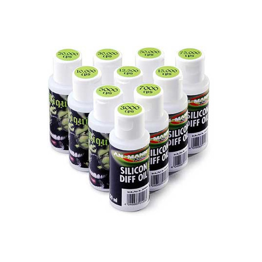 Huile De Silicone Pour Amortisseurs Voiture RC - 60 Ml, Différentes Viscosités (350 à 1000 CST)