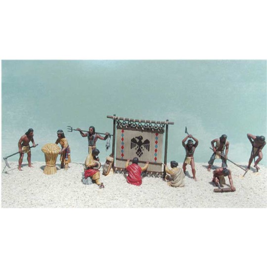 Figurine INDIENS MISSION CALIFORNIE1/48