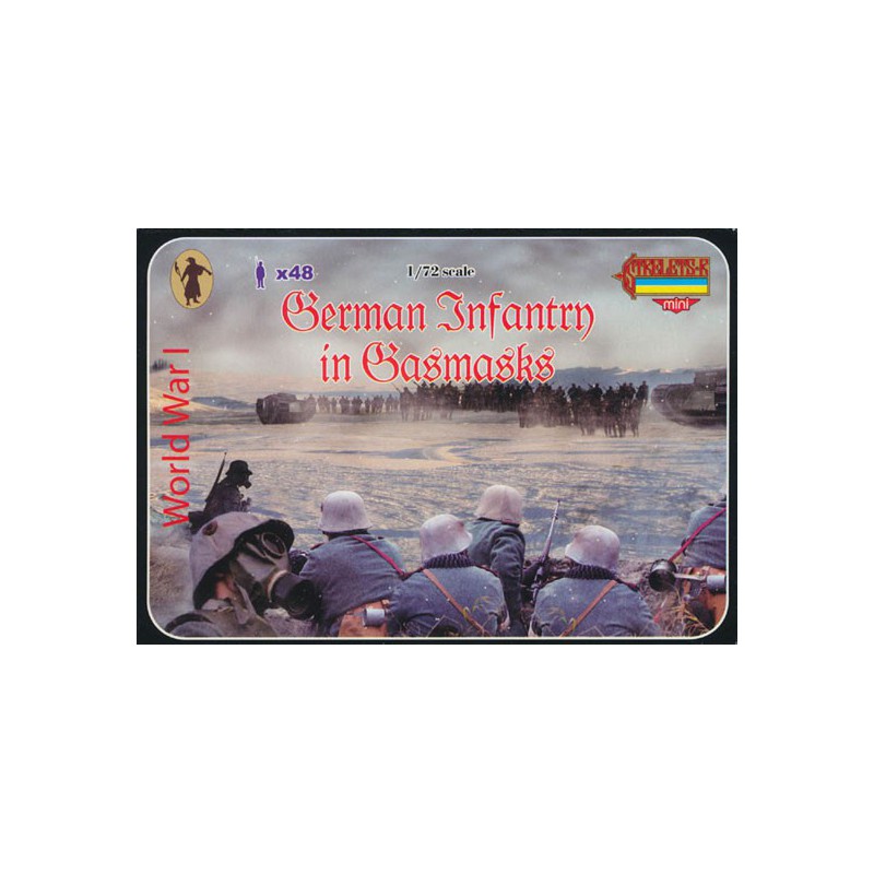 Figurine INFANTERIE ALLE.MASQUE 1/72