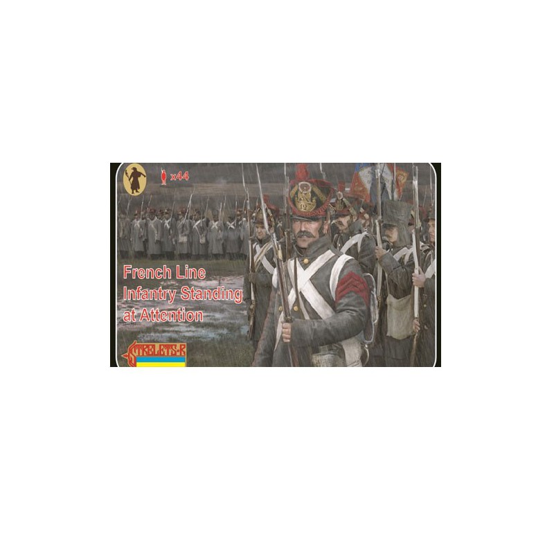 Figurine French Line Infantry Standing At Attention