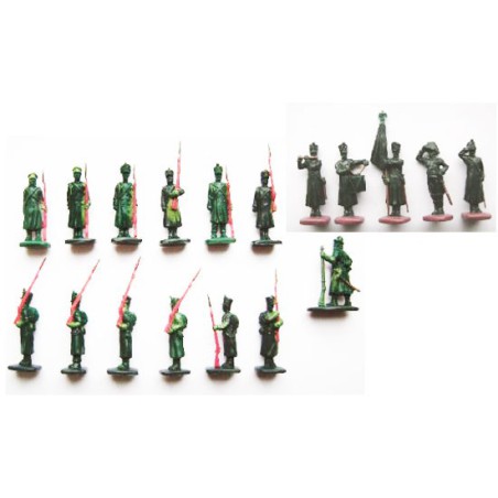 Figurine French Line Infantry Standing At Attention