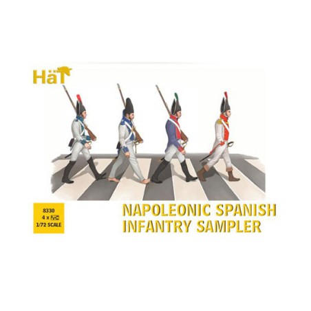 Napoleonic spanish infantry sampler 1/72 figurine | Scientific-MHD