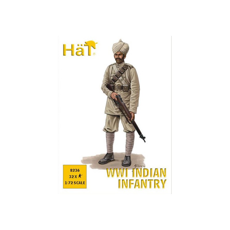 Figurine Infanterie Indienne WWI 1/72