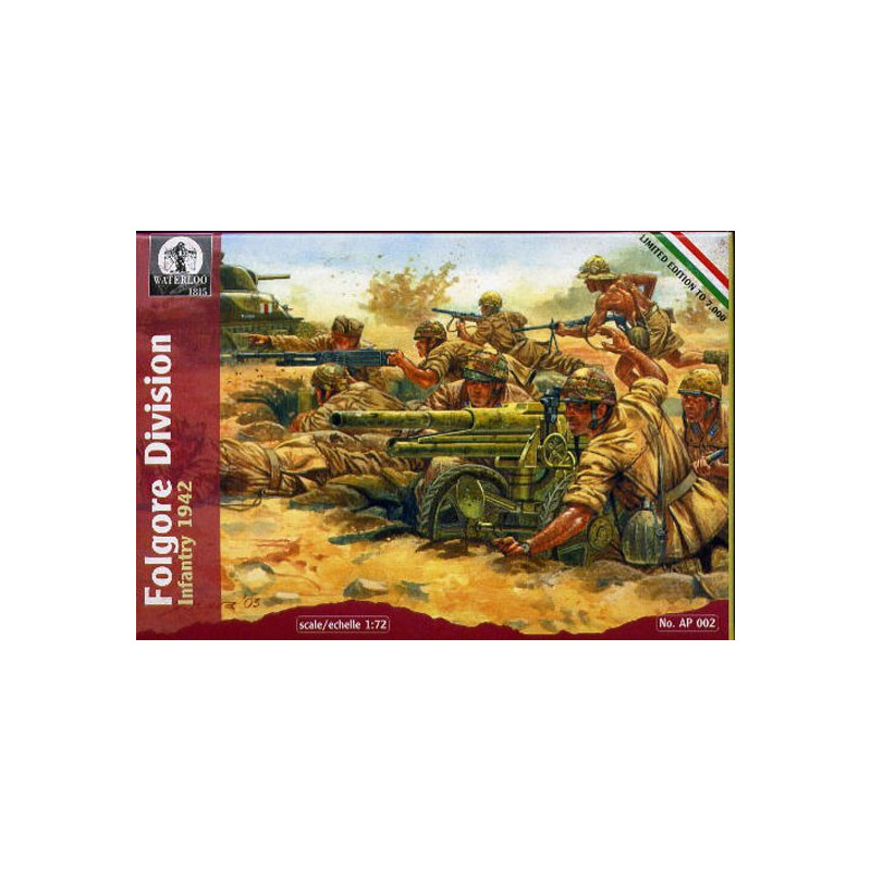 Figurine INFANTERIE ITALIENNE 1942 1/72