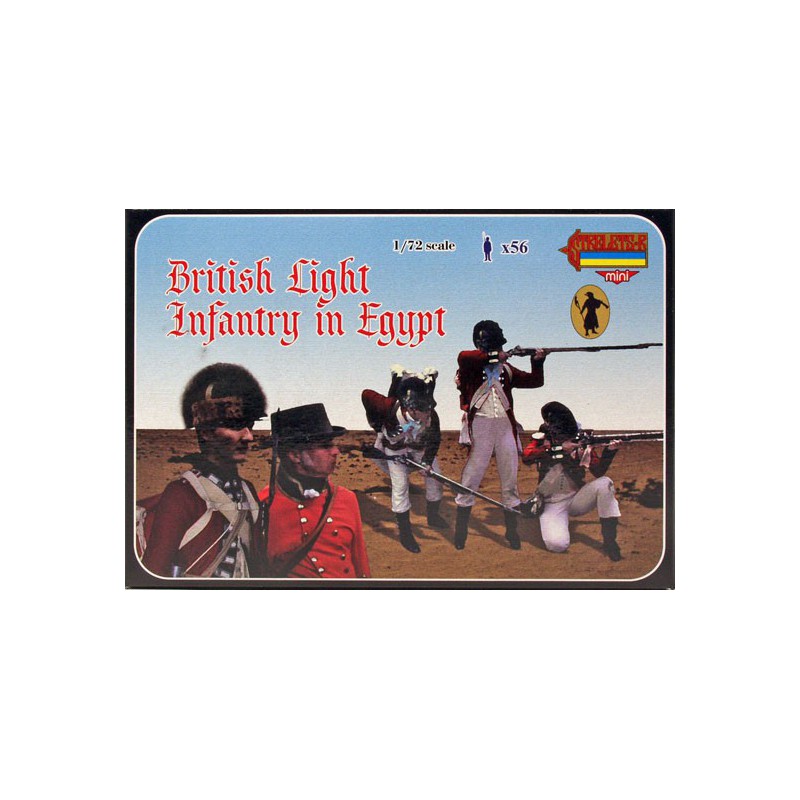 Figurine Infanterie Légère Anglaise1/72